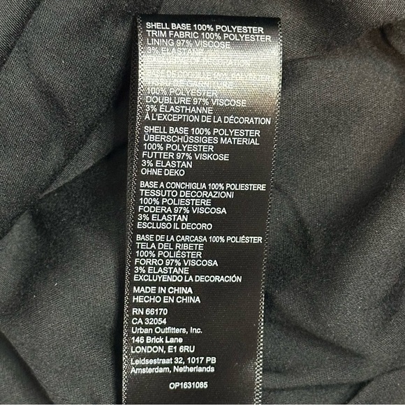 By Anthropologie Strapless Sequin Mini Dress Size: 22W New Black & Copper NWT - Picture 12 of 12